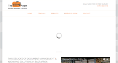 Desktop Screenshot of filingroomkenya.com